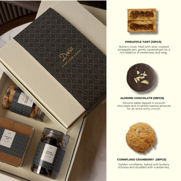 Raya Cookies Gift Box - Biskut Raya Doña - Image 3