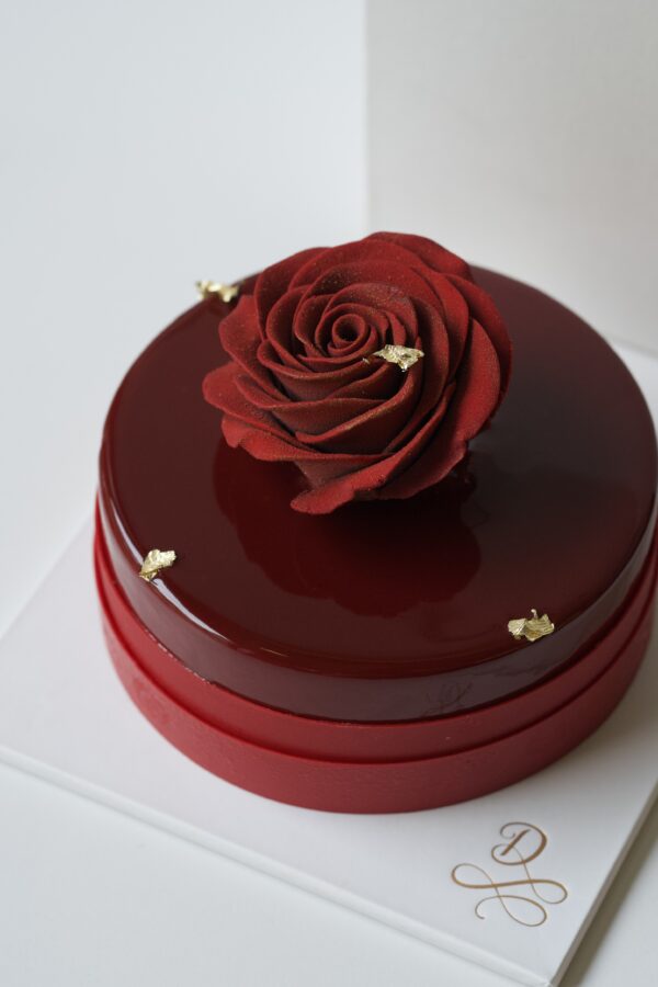 2026 Mother's Day Cake - Lychee Rose - Image 1