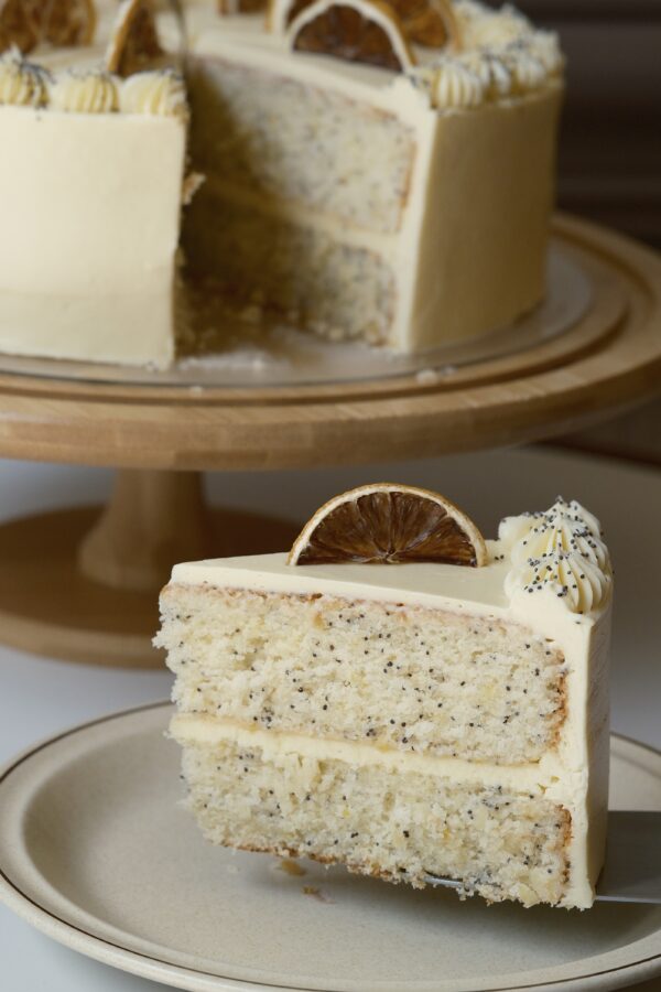 Lemon Poppyseed Cake (8") - Image 3