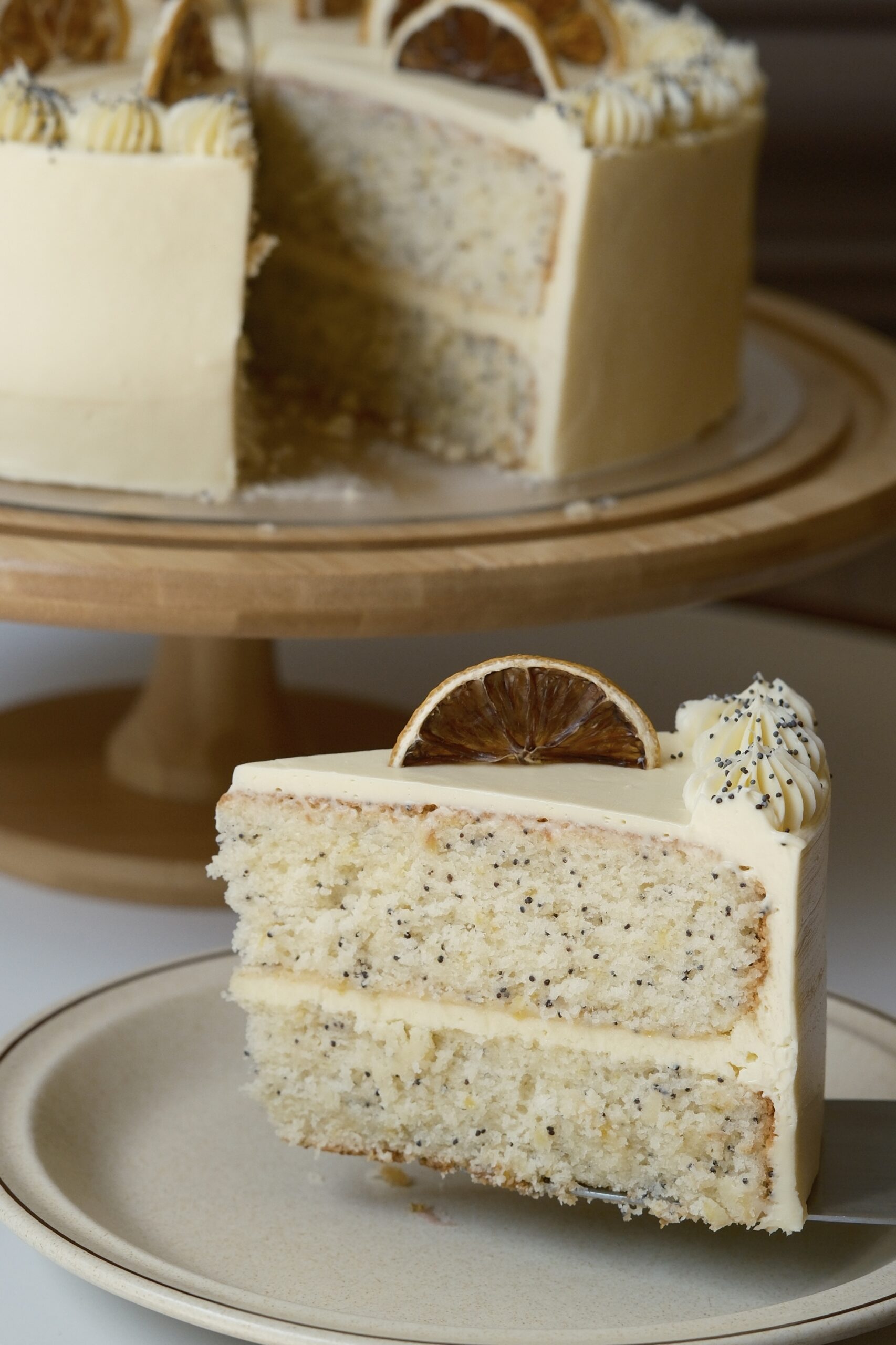 Lemon Poppyseed Cake (8") - Image 3